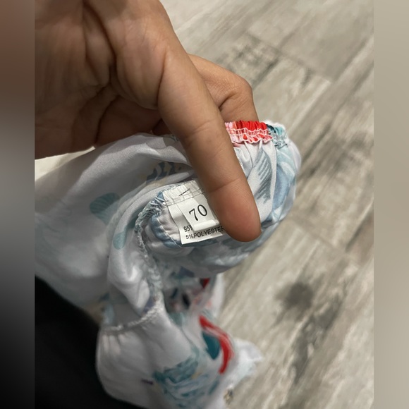 Little mermaid ruffle butt romper size 6-12months - Picture 2 of 3